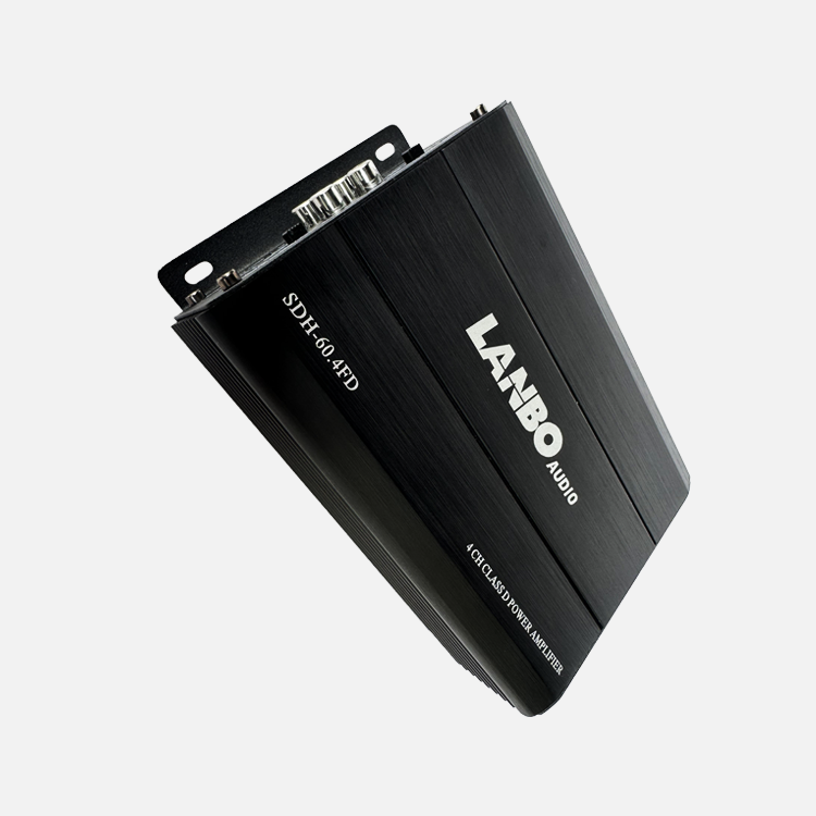Customized LBC60.4FD HiFi Mini Audio Amplifier-Class D Digital 4 Channel 60W Car Amplifier