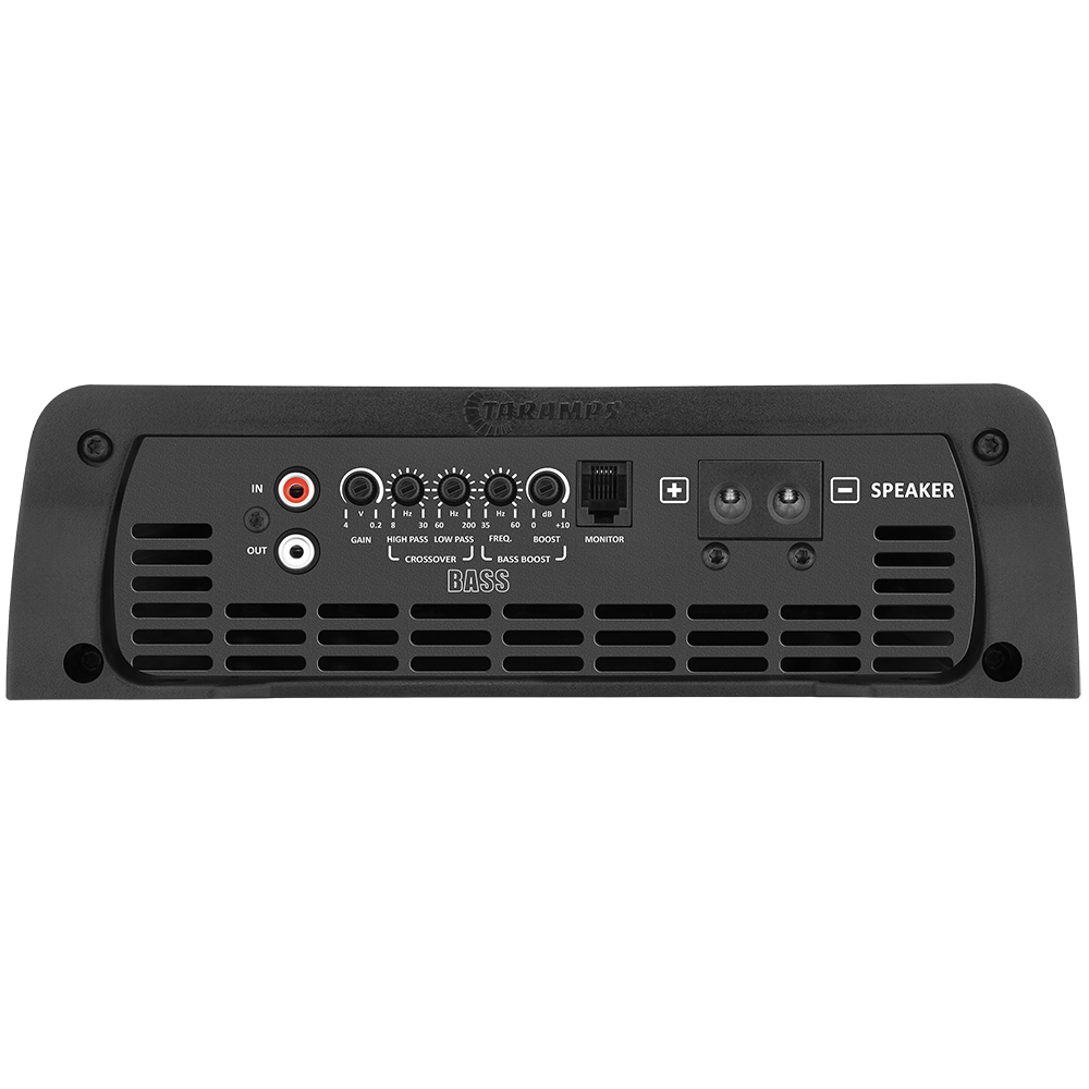 Taramps Smart 3 Bass Multi-Impedance 0.5~2 Ohms 3000 Watts RMS High Performance Class D Amplifier, Monoblock, Smart 3k, Power
