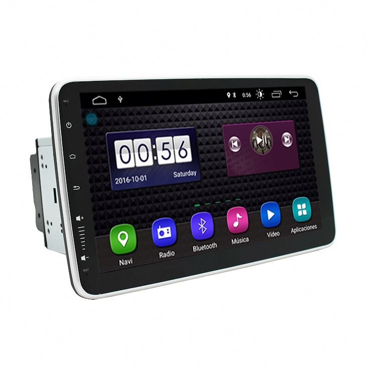 10.1 Inch 1Din Universal 360 Degree Rotation Car Monitor Android Car Radio with Vehicle Navigator