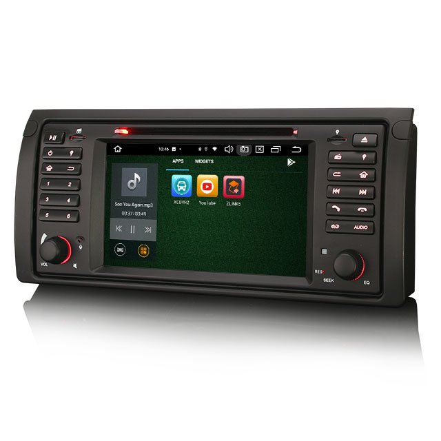 Erisin ES8553B 7inch 8-Core Android 13.0 Car Radio Dvd Player for BMW X5 E53 Wireless CarPlay Autoradio Car Stereo GPS BT5.1