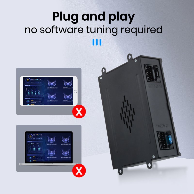 Junsun DSP Car Audio Processor 4*70W for Android Radio Stereo Amplifier HIFI Speakers Improve Subwoofer Plug and Play