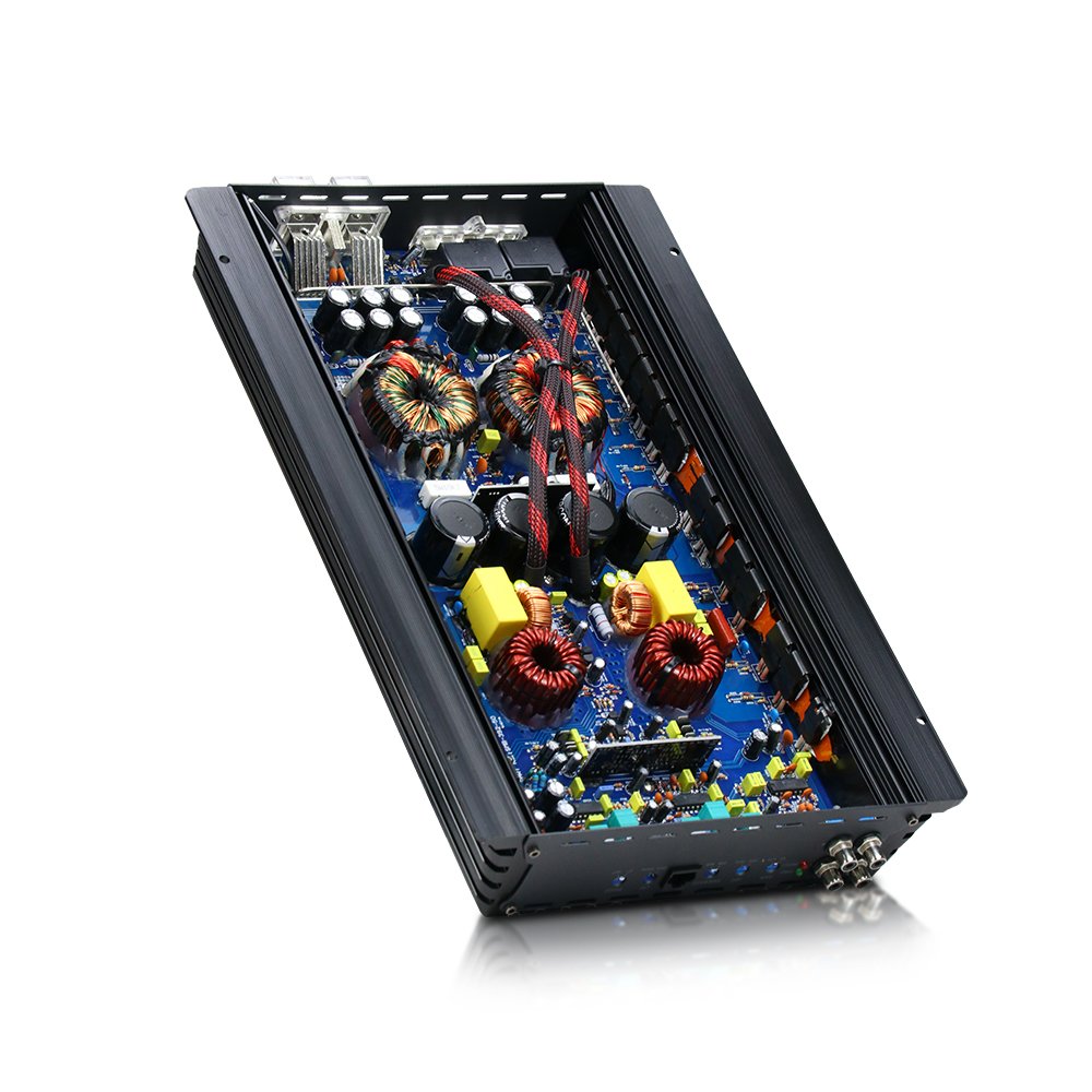 Factory OEM Korean Amplifier Car Audio Mono Class D Full Range 2500W RMS Teampie TP-2500.1D