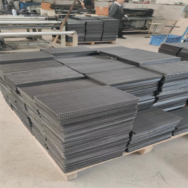 OEM Factory Black Mesh Accessories Metal Speaker Grille Covers Weave Metal Mesh For Speaker