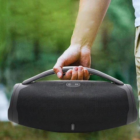 New Arrival RGB Lights Portable Speakers With Handle Waterproof IPX 5 BT Wireless Bass Music Box LED Home Party Speakers