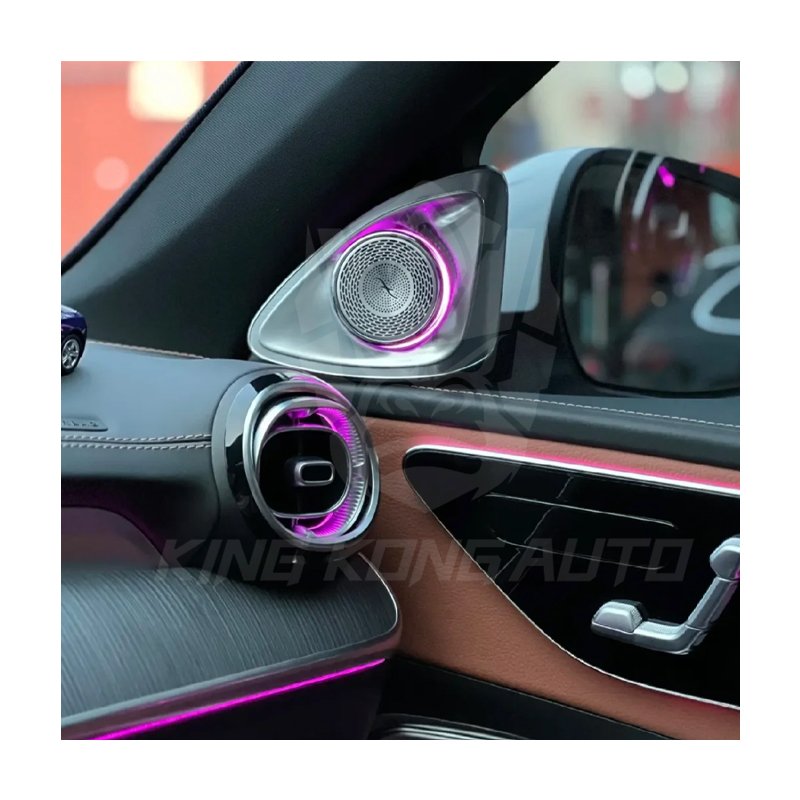 Hot Selling Auto Car Amplifier Speaker Cover with Ambient Light for Mercedes-Benz E-Class W223