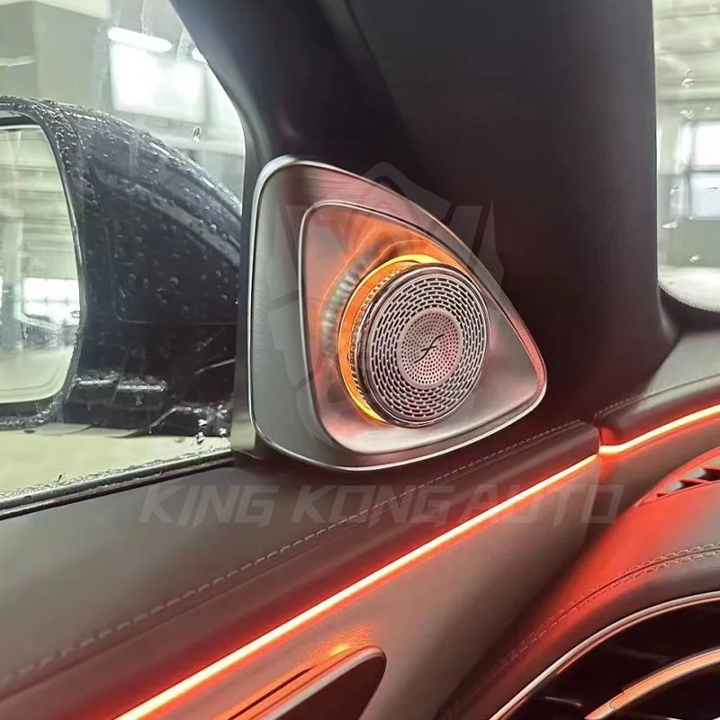 Hot Selling Auto Car Amplifier Speaker Cover with Ambient Light for Mercedes-Benz E-Class W223
