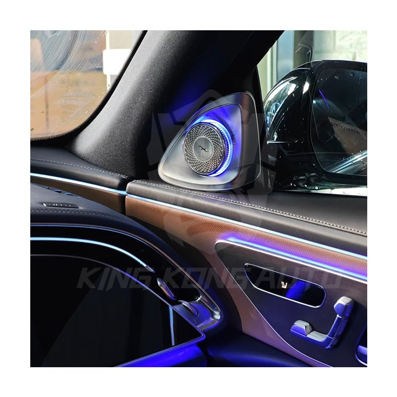 Hot Selling Auto Car Amplifier Speaker Cover with Ambient Light for Mercedes-Benz E-Class W223