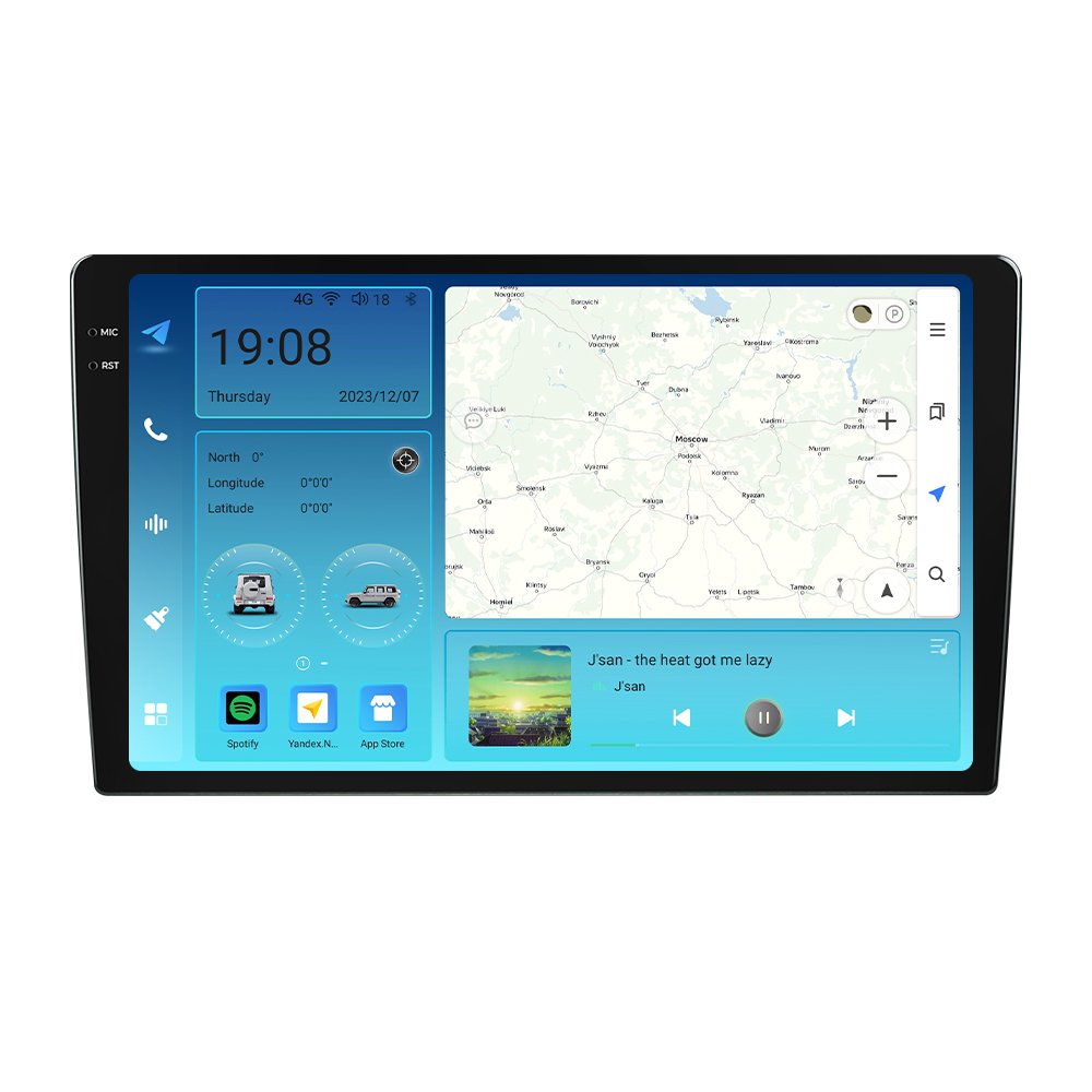 MEKEDE M7 PLUS 9.5/10.36 Inch UIS 7870 CPU Newest Android System 8Core 2.7Ghz 6nm Core 12+256GB Universal Type Car Radio Screen