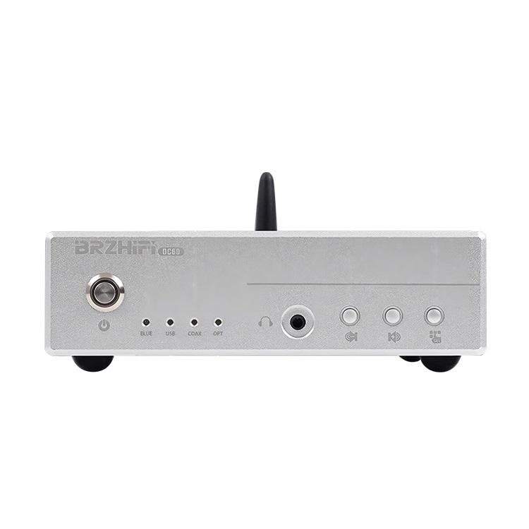 BRZHIFI Audio Factory Headphone Amplifier DC60 Quad-Core Usb Decoder Stereo Hifi Amp DAC BT5.1 Home Car Amplifier Stereo
