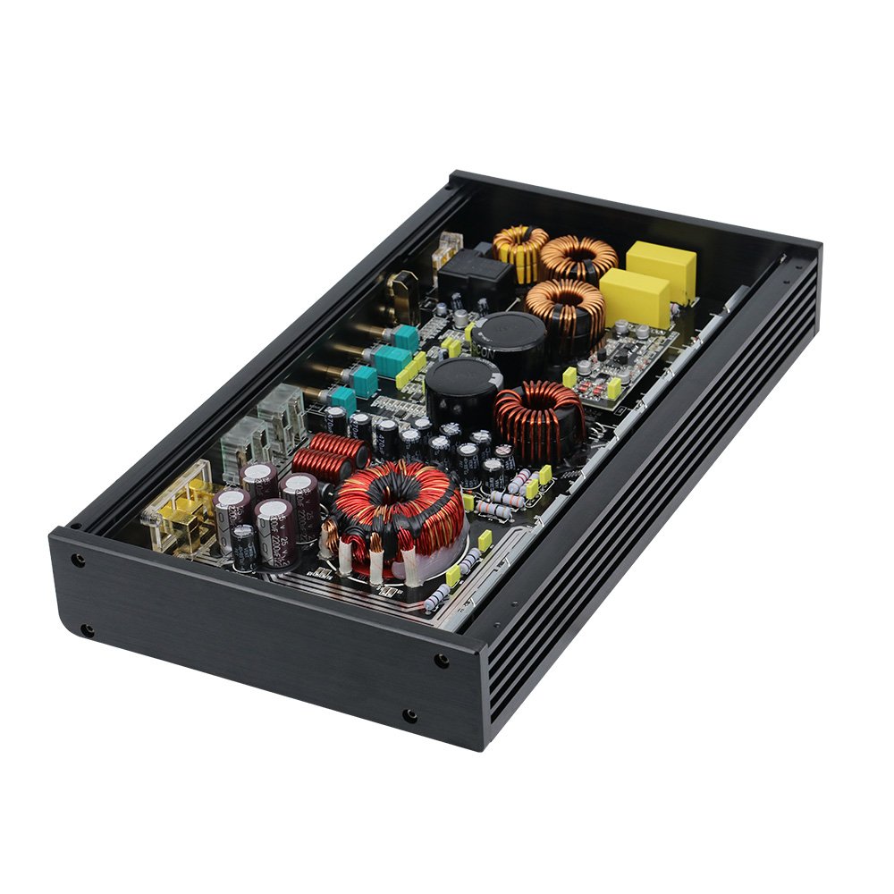 Factory Price High Performance Class D Monoblock Korean Car Amplifier for Subwoofer Competition With RMS 1000 Watts TP-1000.1D