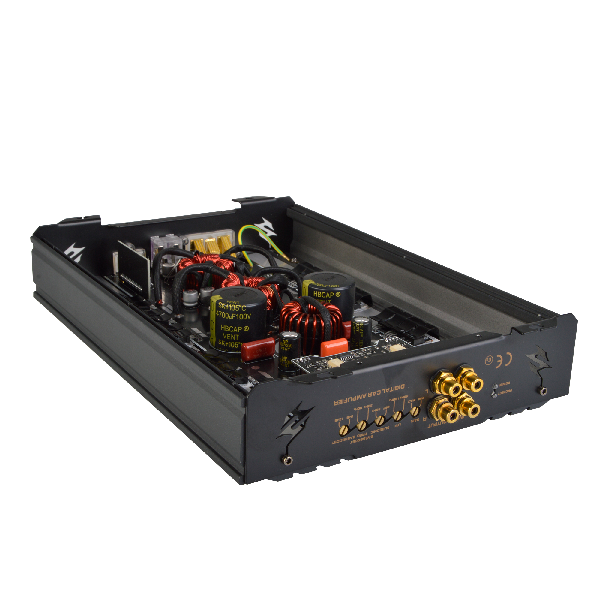 Monoblock Car Amplifiers for Car Audio 1000W Class D Car Amplifier