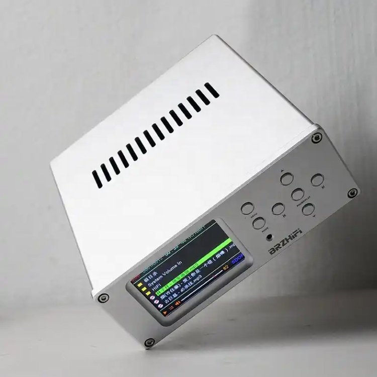 BRZHIFI Wholesale Remote Control Dual Core ES9038Q2M Lossless Audio Hifi Digital Amplifier Car CD Player