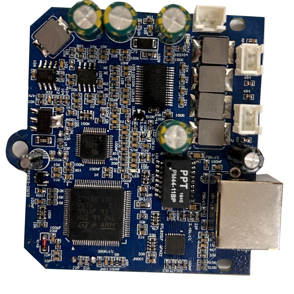 IP PA Audio System IP Speaker PCB Module with 30W * 2 Digital Power Amplifier Output Supports Internal LAN Internet Platform