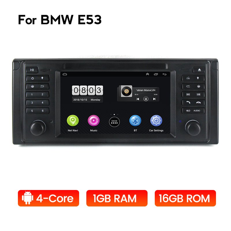 2din Android Multimedia Video Player for BMW 5 E39 E53 X5 1995-2001 2002 2003 2004 2005 2006 Car Radio Navigation GPS SWC BT DSP