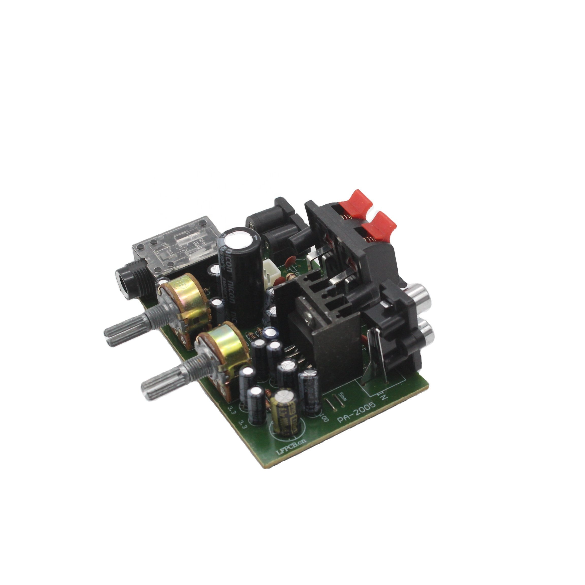 Dc12v Dual Channel Audio Amplifier Boards Mini Microphone Power Amplifier Board Pa-2005