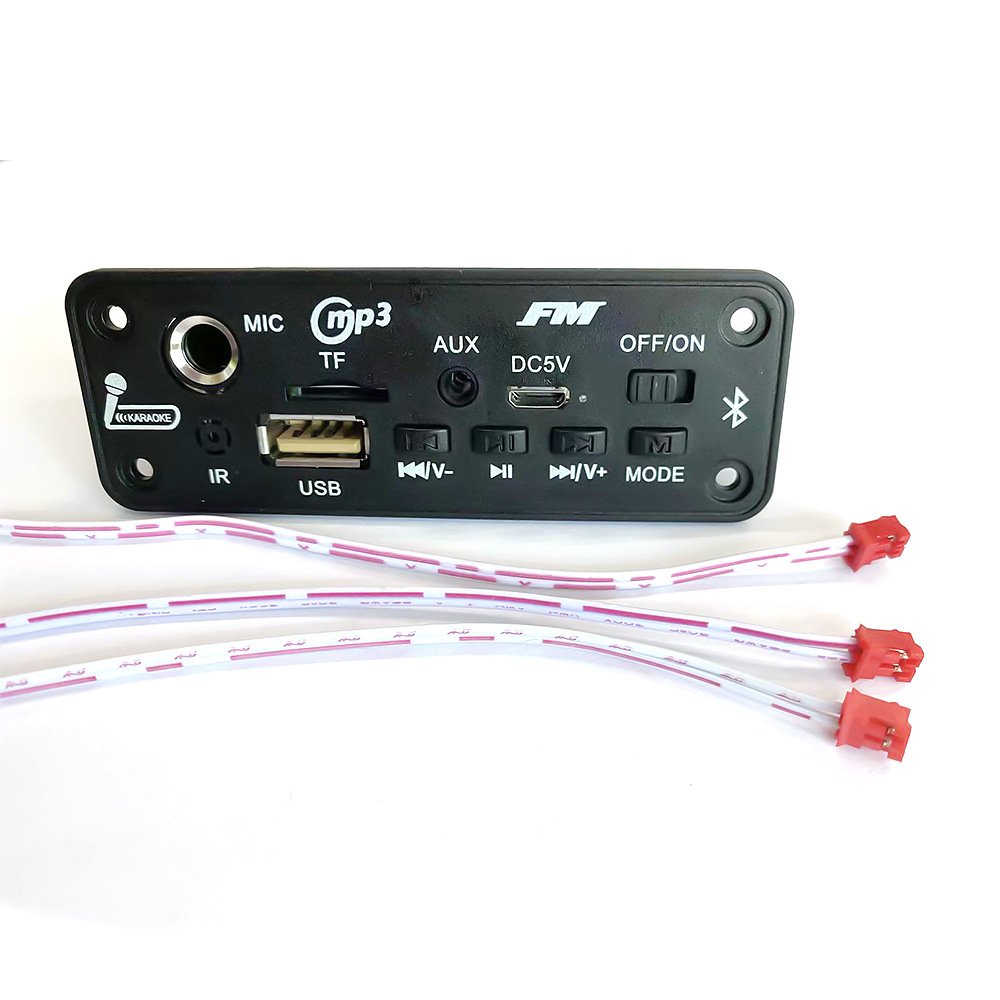 New Factory Model Bluetooth Amplifier Board 2-3W Car MP3 Decoding Module Lossless Call Recording High Receivers Amplifiers