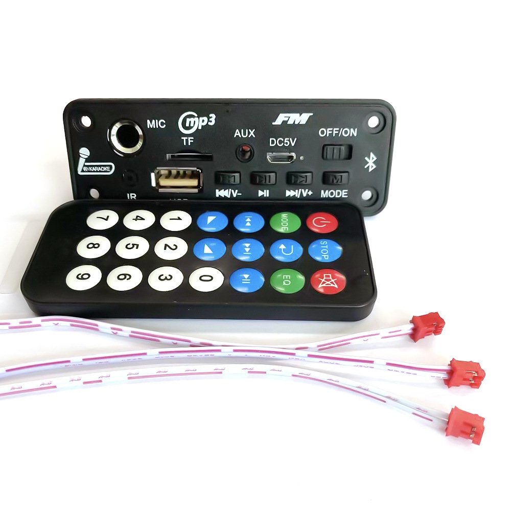 New Factory Model Bluetooth Amplifier Board 2-3W Car MP3 Decoding Module Lossless Call Recording High Receivers Amplifiers