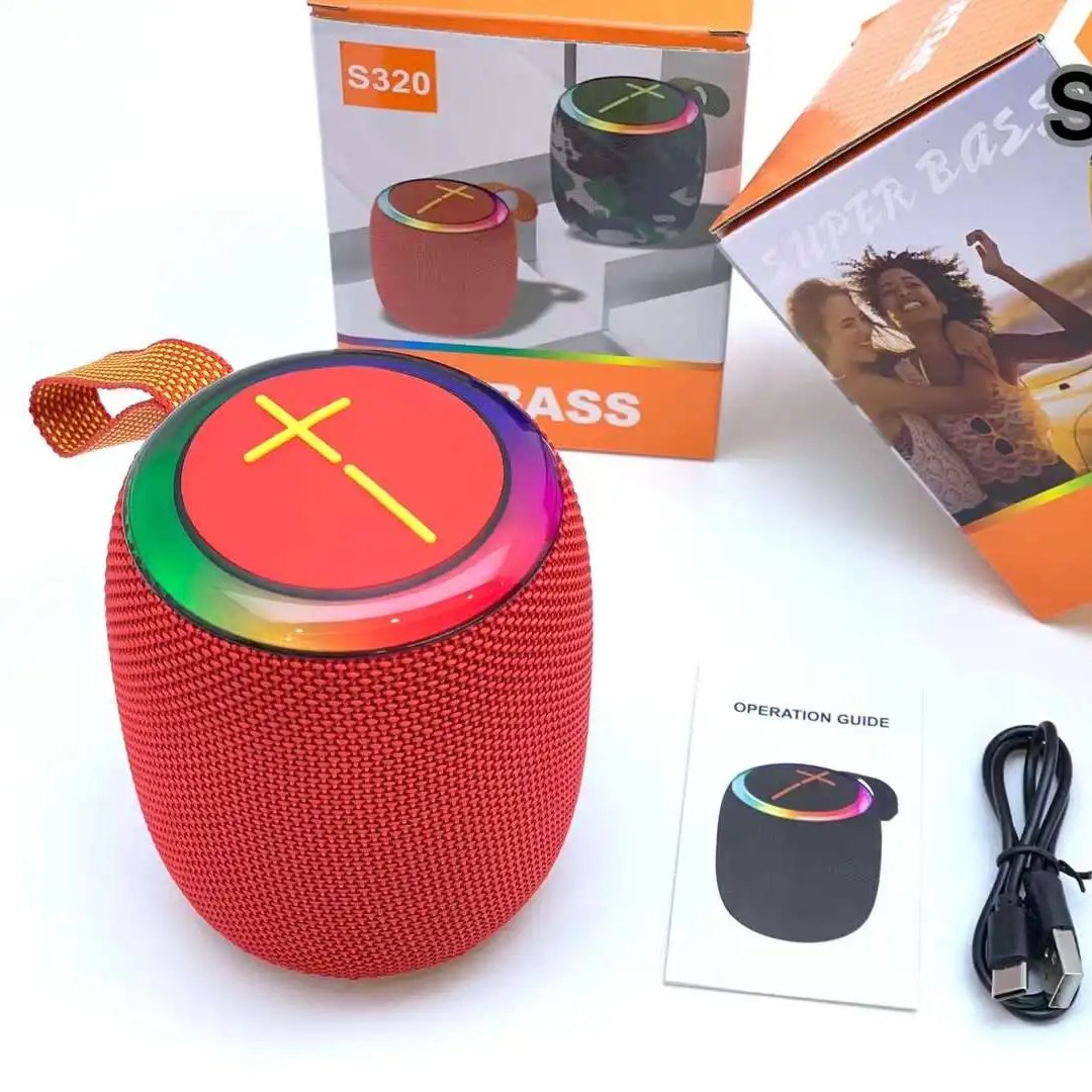Portable Mini Speaker with Subwoofer Wireless bluetooth FM USB TF Small Outdoor Gaming Speakers for OEM Party Speaker
