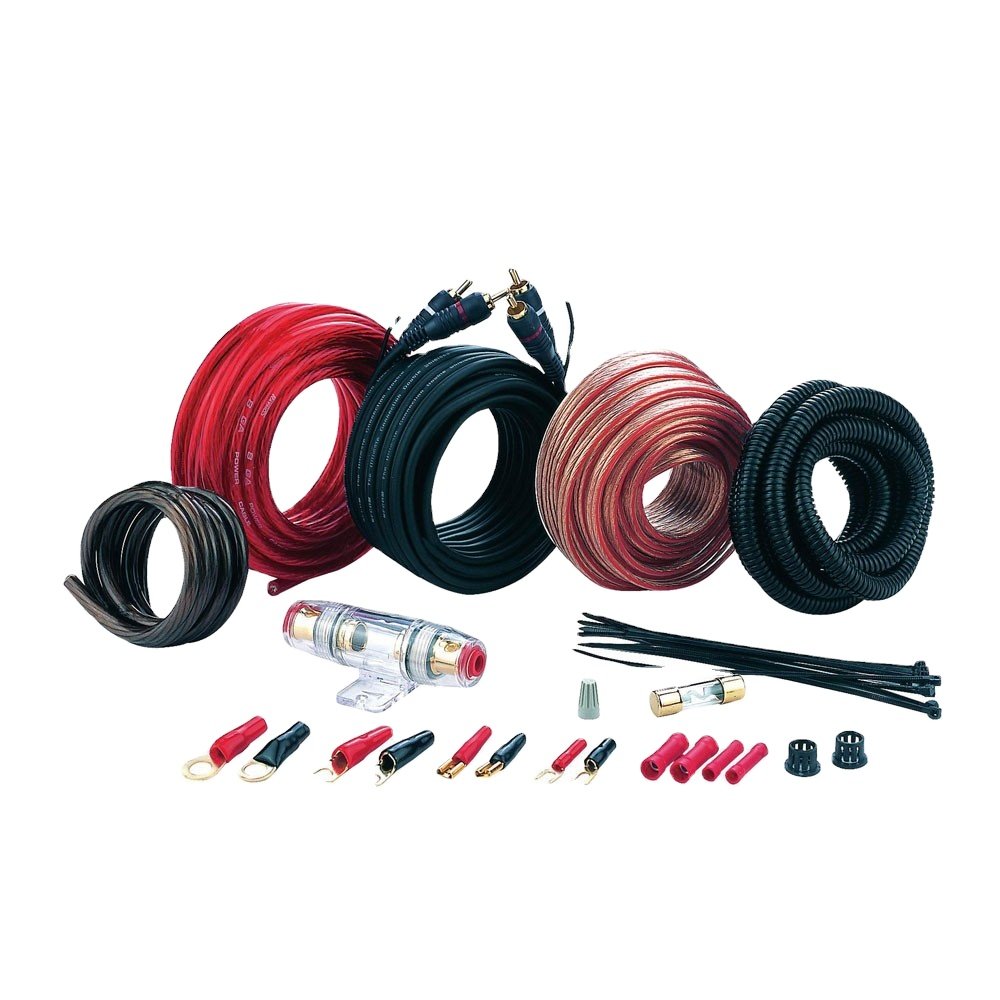 High Quality Car Audio Wire Wiring Amplifier Subwoofer Installation Kit Car Stereo Amplifier Kit Car Audio Amp Wiring Kit
