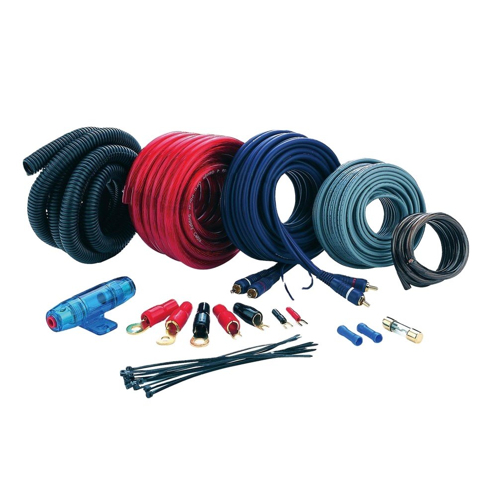 High Quality Car Audio Wire Wiring Amplifier Subwoofer Installation Kit Car Stereo Amplifier Kit Car Audio Amp Wiring Kit