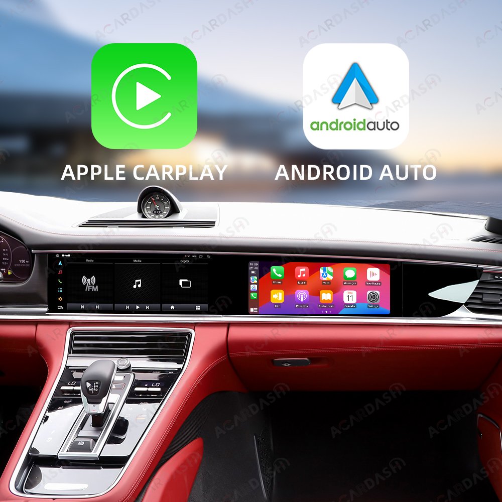 ACARDASH 11 Inch Android Car Radio Stereo Android Passenger Touch Screen Multimedia Carplay for Porsche Panamera 2017-2024