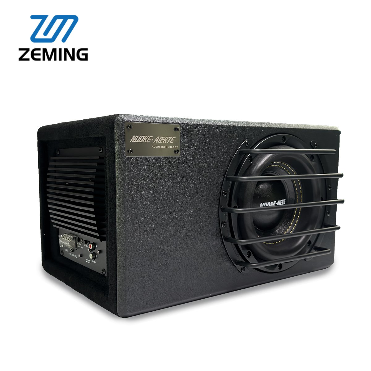 High Performance Car Active Full Audio Sound Subwoofer Box Portable 8 Inch Built-in Amplifier Active Subwoofer Box