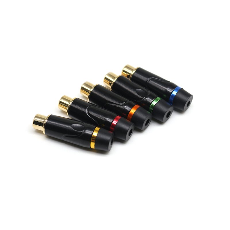 Rca Connector Gold Plated RCA Female Jack For Audio Cable