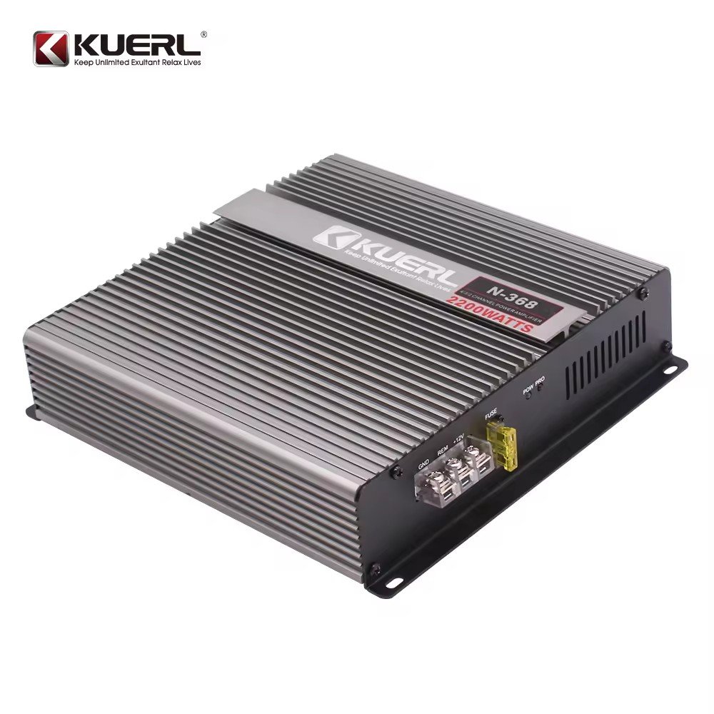 Direct Sales Big Power 2X100W Sound System Amplifier K-N368 Car Audio Subwoofer Amplifier