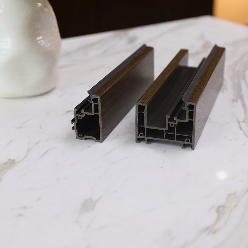Extrusion Head Profile Doors Window Pvc Profiles for Door Upvc Asa and Color Pvc Profile From China