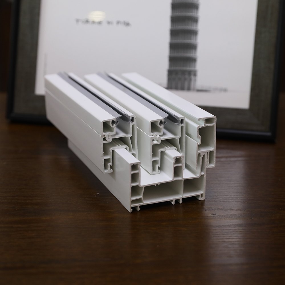 Extrusion Head Profile Doors Window Pvc Profiles for Door Upvc Asa and Color Pvc Profile From China
