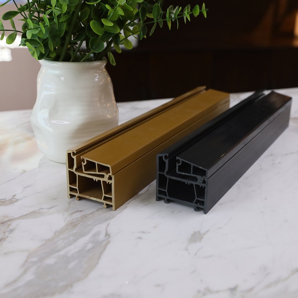 Extrusion Head Profile Doors Window Pvc Profiles for Door Upvc Asa and Color Pvc Profile From China