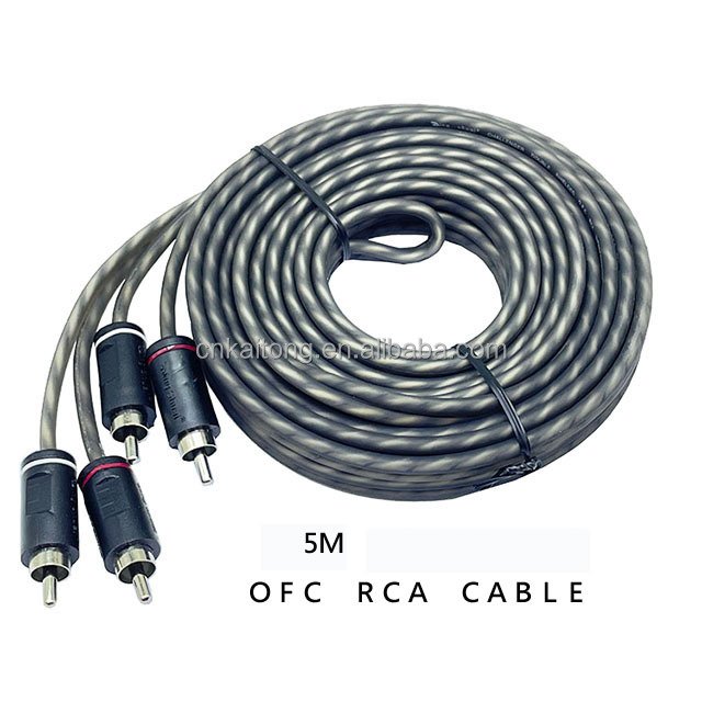 OFC Professional Audio Battery Cable for Car Speaker Subwoofer Amplifier Audio Wire Car Audio Cable 10 Gauge Amp Wiring Kit