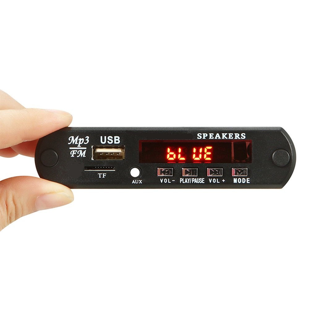 Amolifier 018BT Lossless Decoding MP3 Board with BT Mini Car Audio Player FM Radio GPS Navigation Function