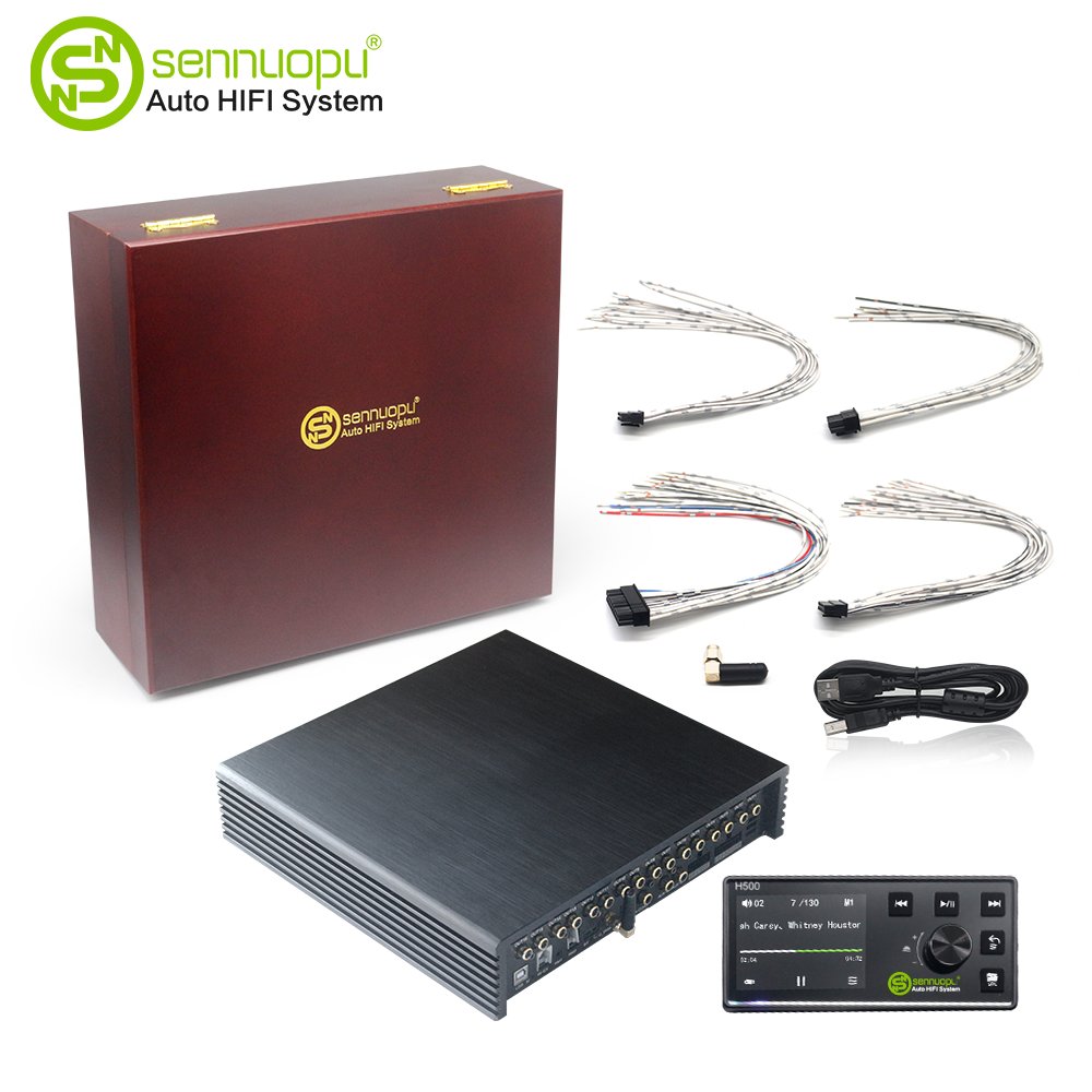 Sennuopu 16-Channel Hi-Res Digital Sound Processor Amplifier
