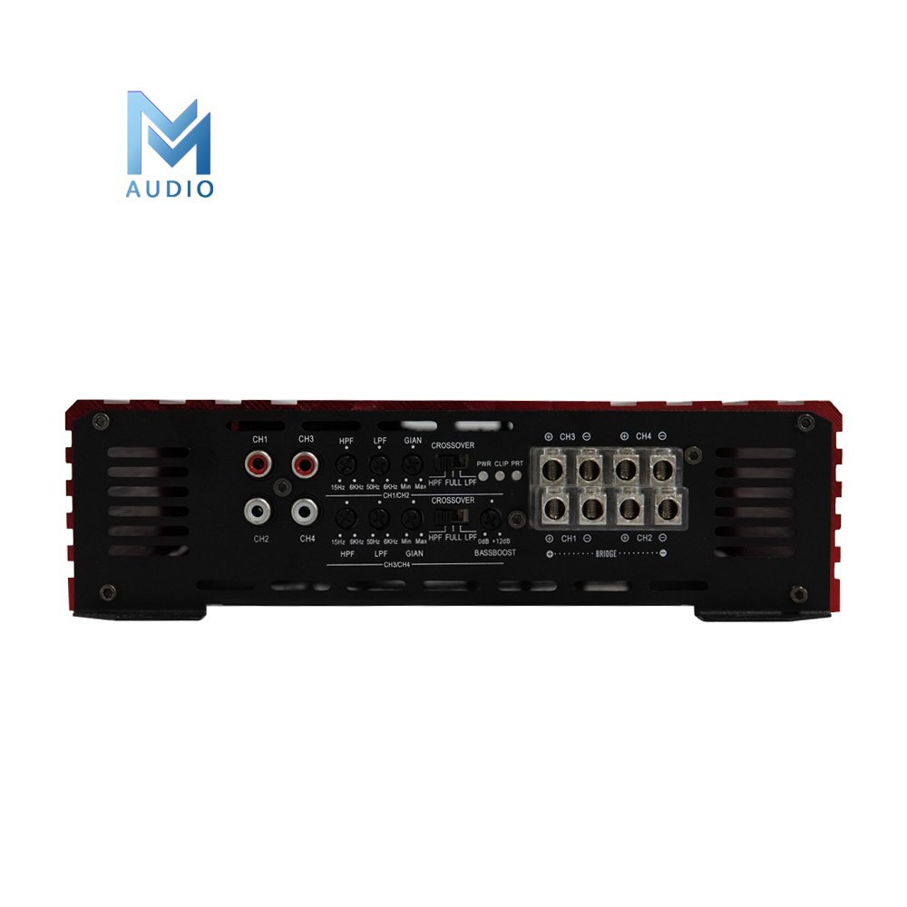 The Most Popular Brazilian Power Amplifier 500x4ch 4 Channel Sound Digital Car Amplifier Car Audio Amplifier