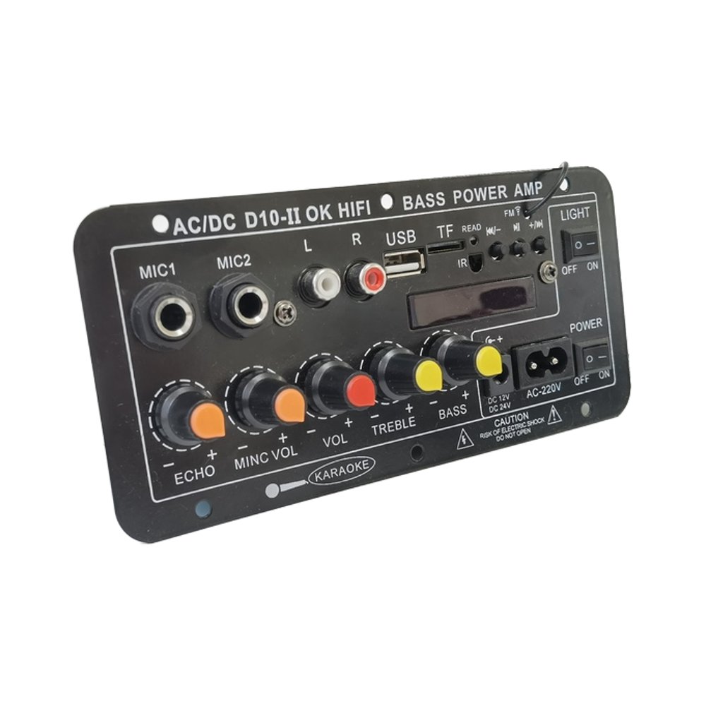 Hot Sale HI-FI Home Car High Amplifier Board USB Remote Control Bluetooth 12V 24V 220V Bass Power Amp Subwoofer Audio Sound