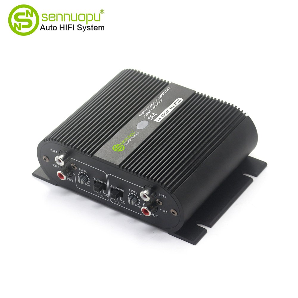 Hot Selling 4-Channel Class B Car Amplifier Full Range Power Universal Class D 20 20000 Hz OEM ODM Welcomed Features Equalizers