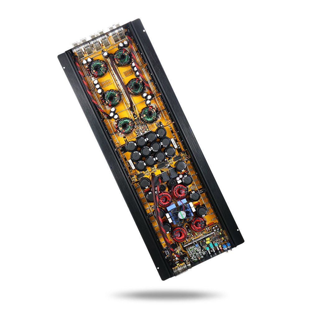 Monoblock Class D MOSFET Competition Grade Subwoofer Power Car Amplifier Audio 7500W