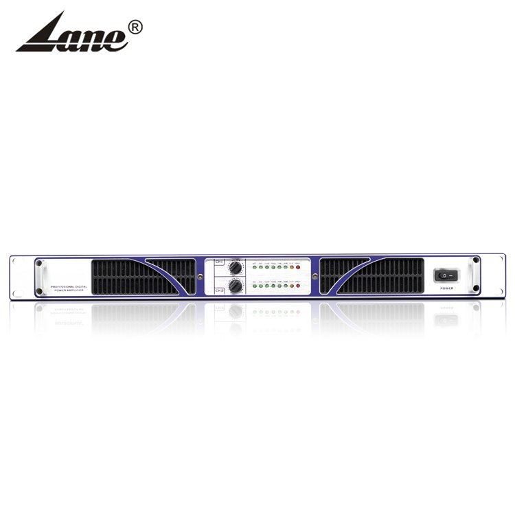 2 Channels Pro Audio Amplifier 1u Digital Power Amplifier