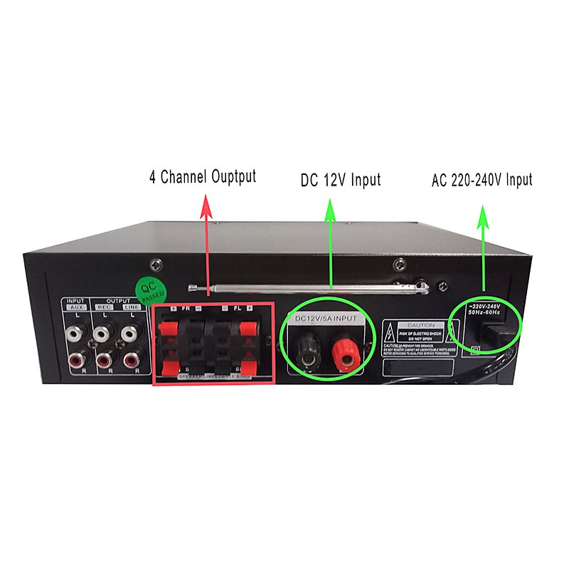 Hybrid Amplifier Mixer Car Amplifiers 4 Channel Mono Table Mixeur Audio Fusion Technical Pro 10W 10 Watt Audio Amplifier