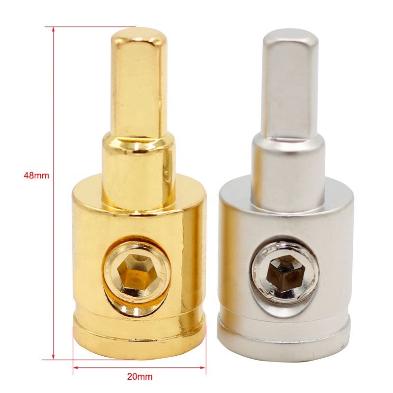 0AWG 4AWG 8AWG Binding Post Car Speaker Cable Terminal for Speaker Cable Power Cable Amp Kit