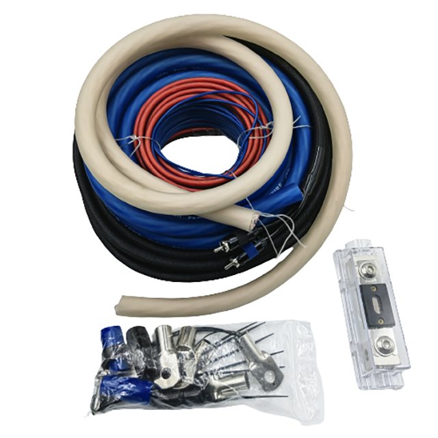 0 4 8 Gauge AWG CCA OFC 100% Specification Car Speaker Audio Cable Amplifier Subwoofer Install Kit Amp Install Wiring Kits