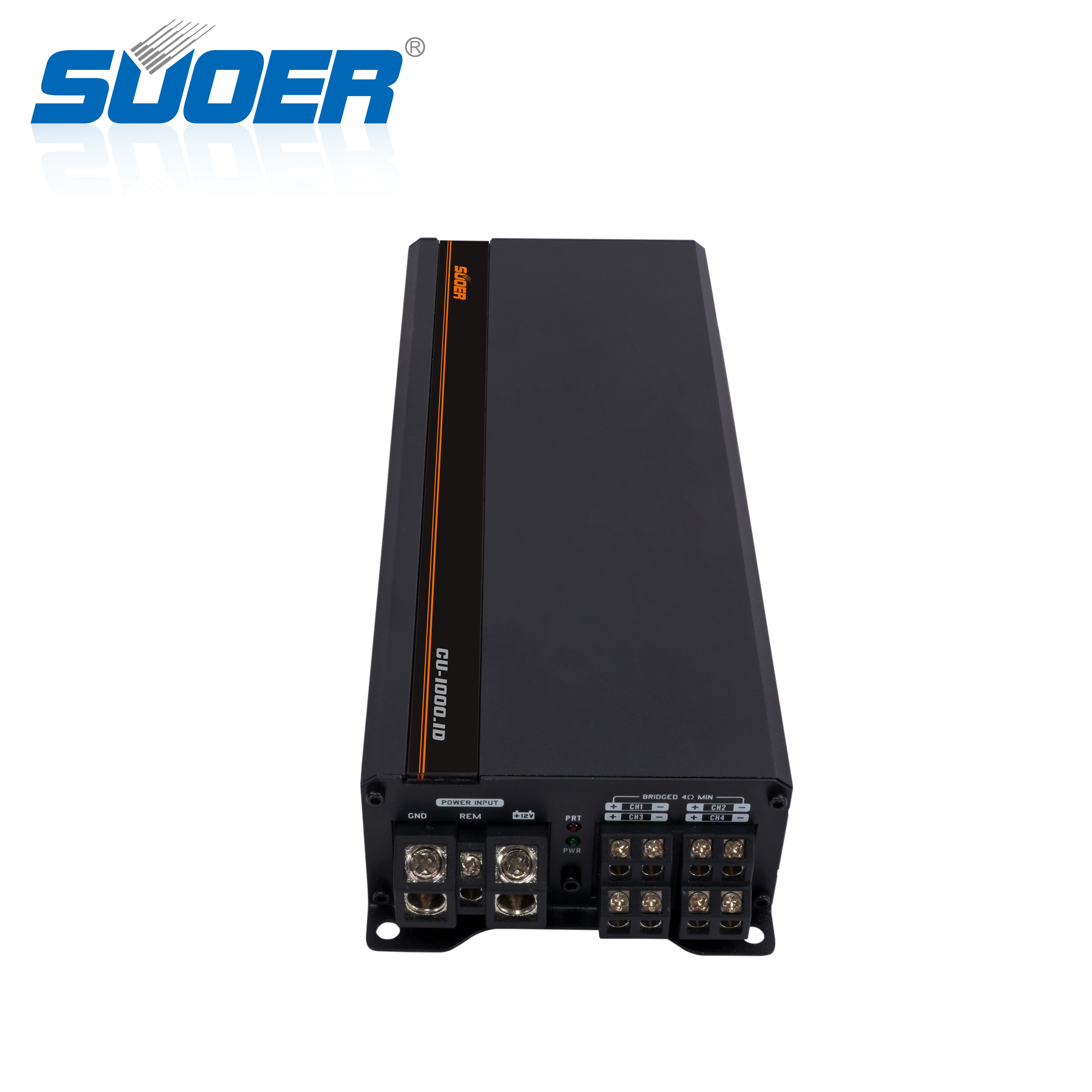 Suoer CU-1000.1 SUPER Mini Size Car Amplifier Monoblock Channel 1000 Watts Rms Power Amp Car