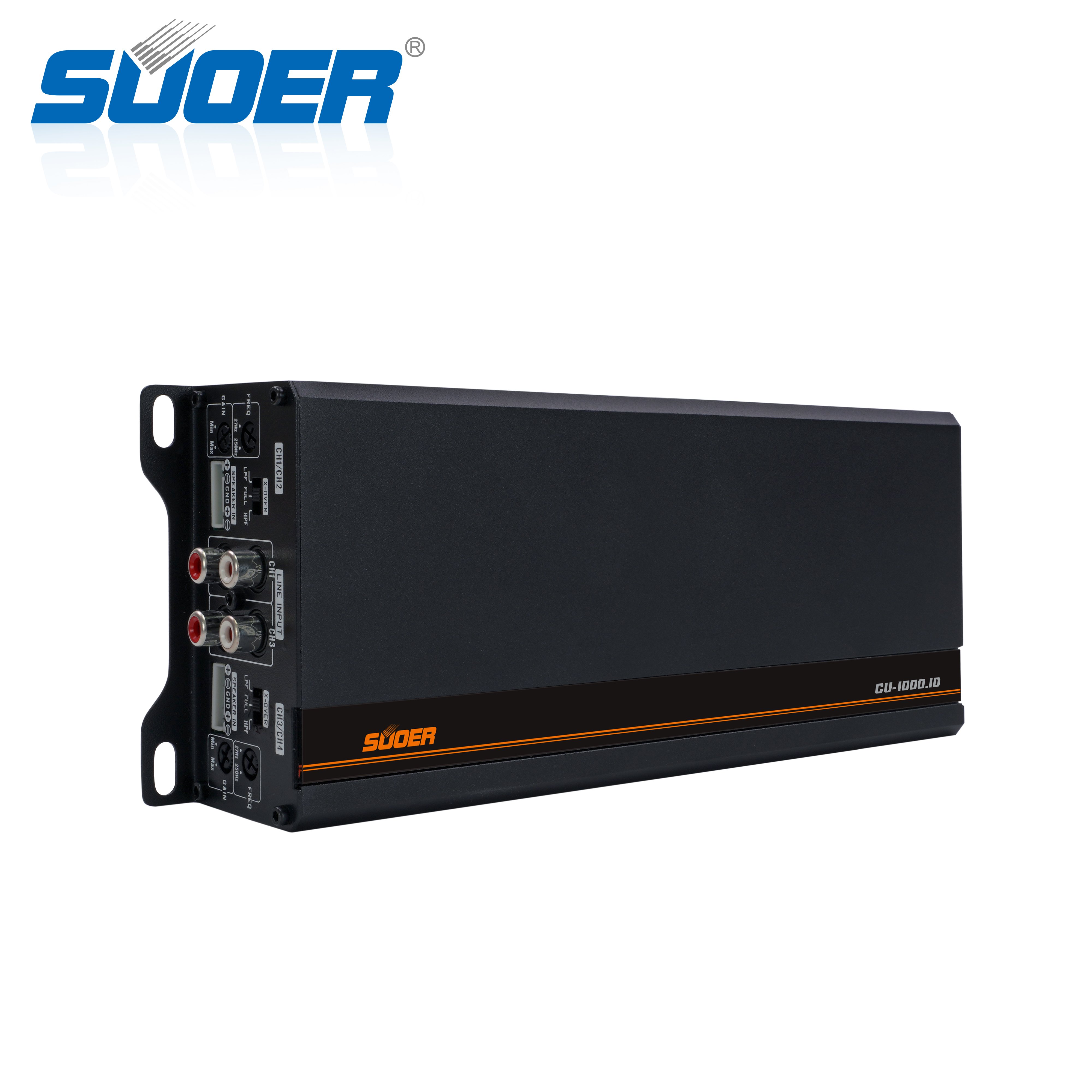 Suoer CU-1000.1 SUPER Mini Size Car Amplifier Monoblock Channel 1000 Watts Rms Power Amp Car