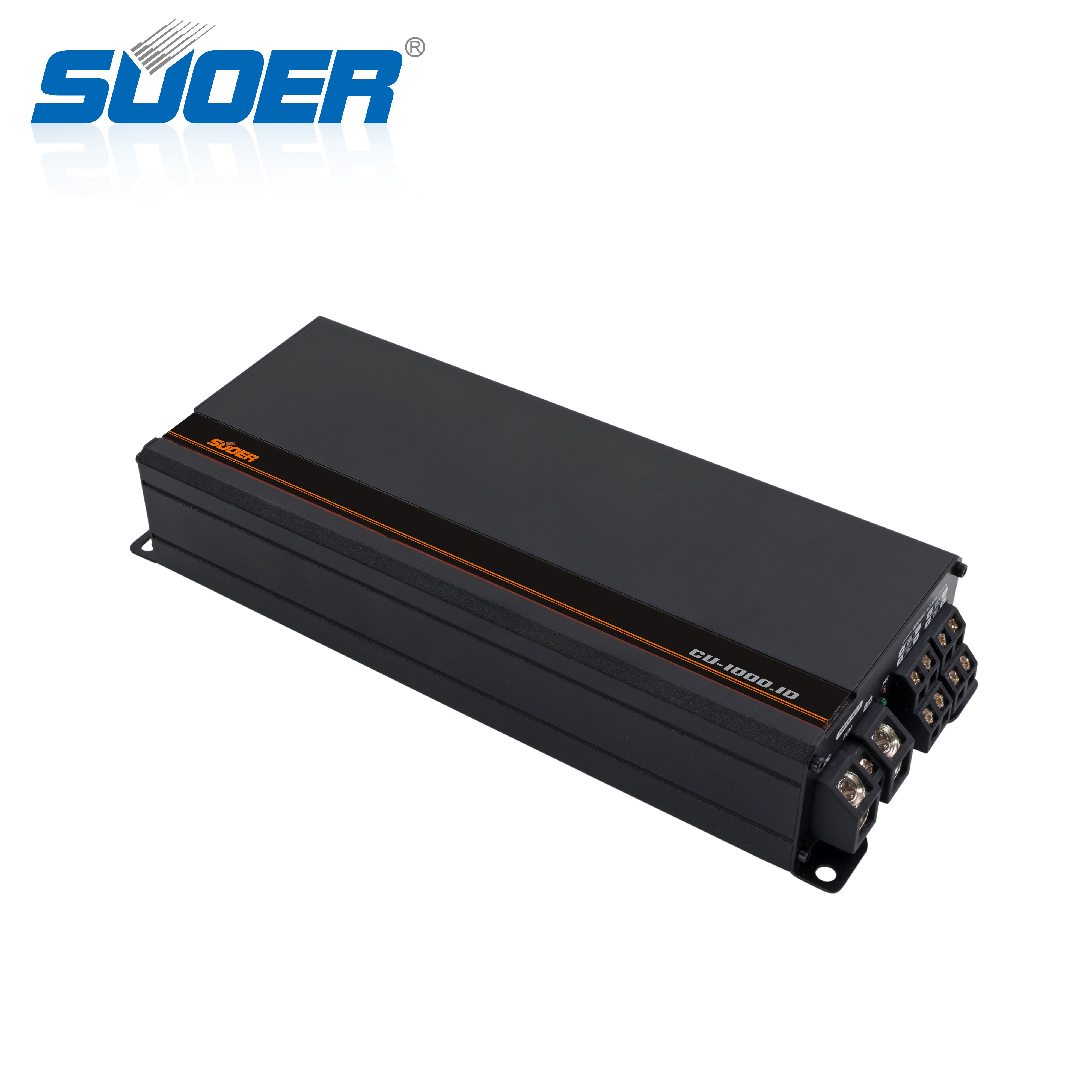 Suoer CU-1000.1 SUPER Mini Size Car Amplifier Monoblock Channel 1000 Watts Rms Power Amp Car