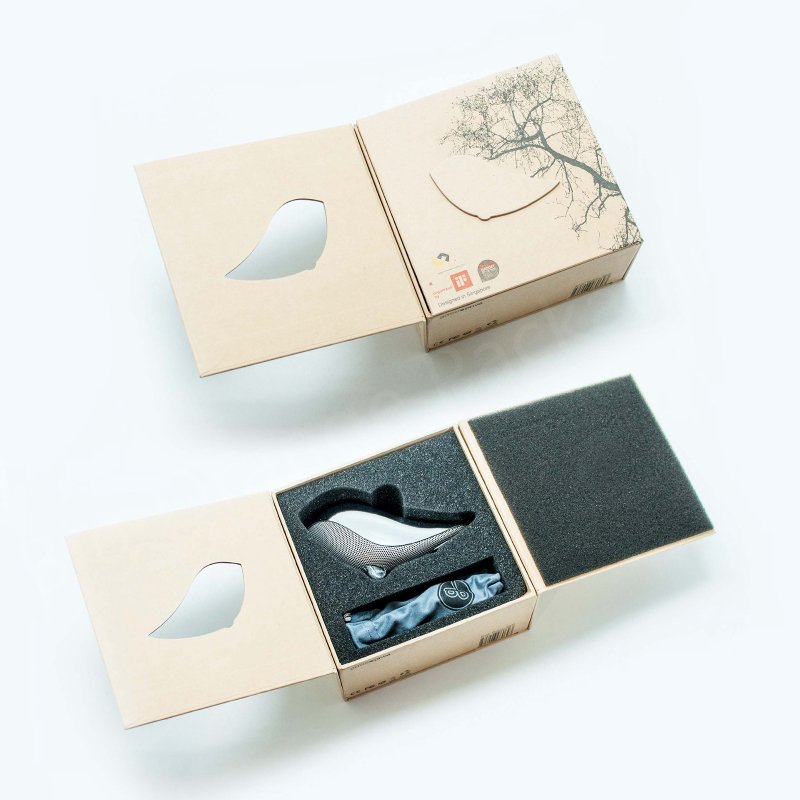 New Design Wireless Bluetooth Audio Cardboard Packaging Box Rigid Magnetic Smart Electronic Products Gift Paper Box