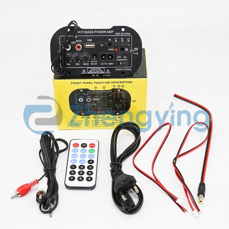 LDZS ZY-05 Professional Car Amplifier Audio Stereo Power BT FM Radio 2CH Home Theater Mini Amplifiers Board