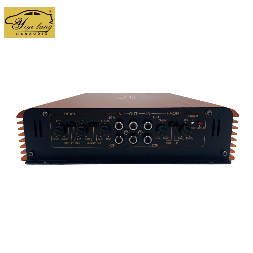 12V Car Amplifier 4 Channel Sound Amplifier Digital Designs Car Audio Amplifier