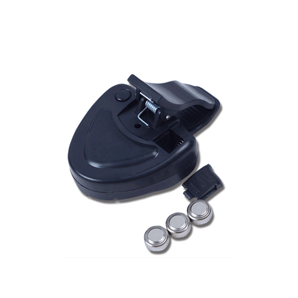 Black Electronic Buffer seasonal Led Light Sea Fishing Buffer Alert sound Alarm bell clip carp Fishing Bite Alarm set