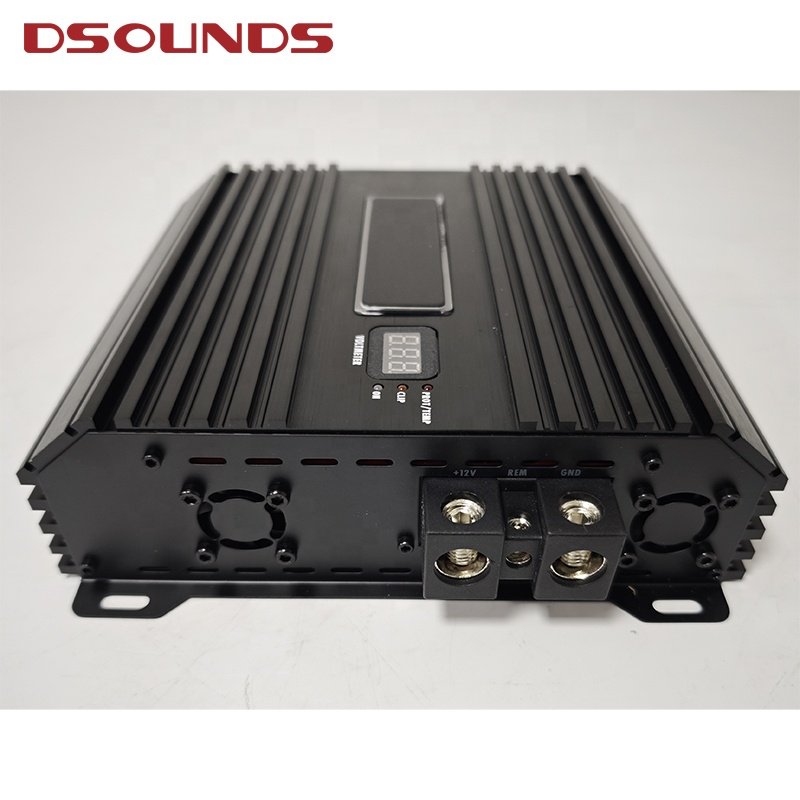 New Design of Brazilian Style Car Amplifier 3000Wrms Digital Monoblock Car Amplifier for Car Audio Speaker